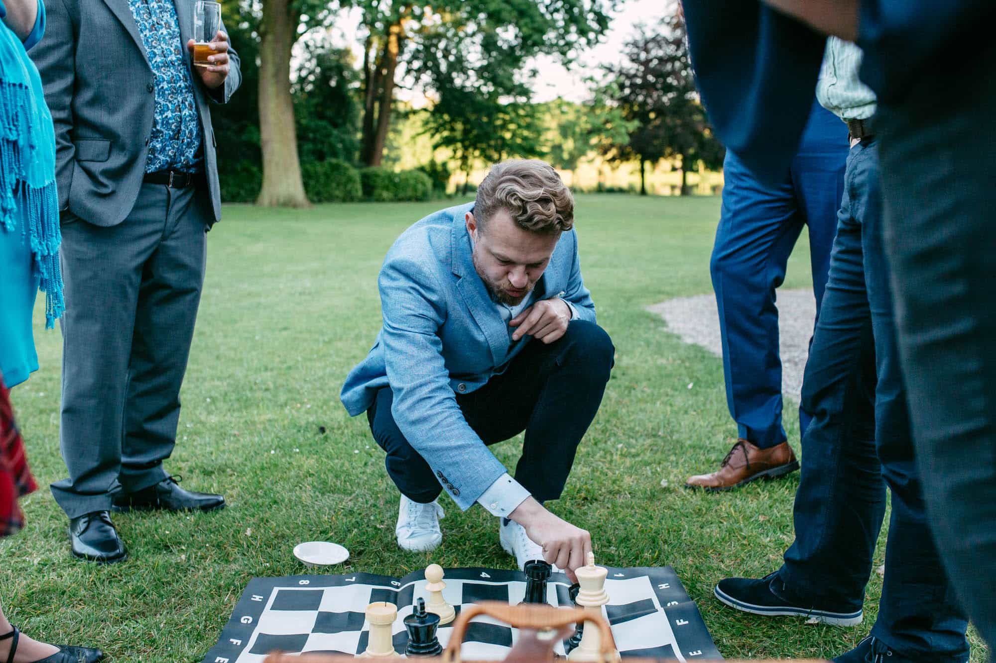 bruiloft spelletjes schaken